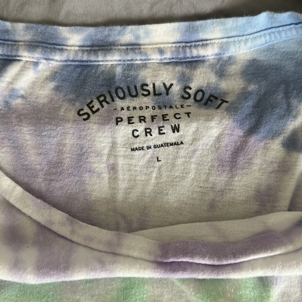 Aeropostale seriously soft t-shirts tie dye size large - Picture 2 of 5